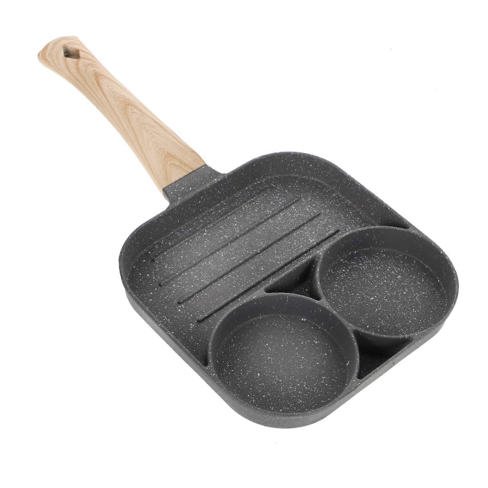 Nonstick Omelette Pan 1pc Egg Frying Pan Induction And Gas Stove Compatible Easy To Clean Heat Insulation Handle