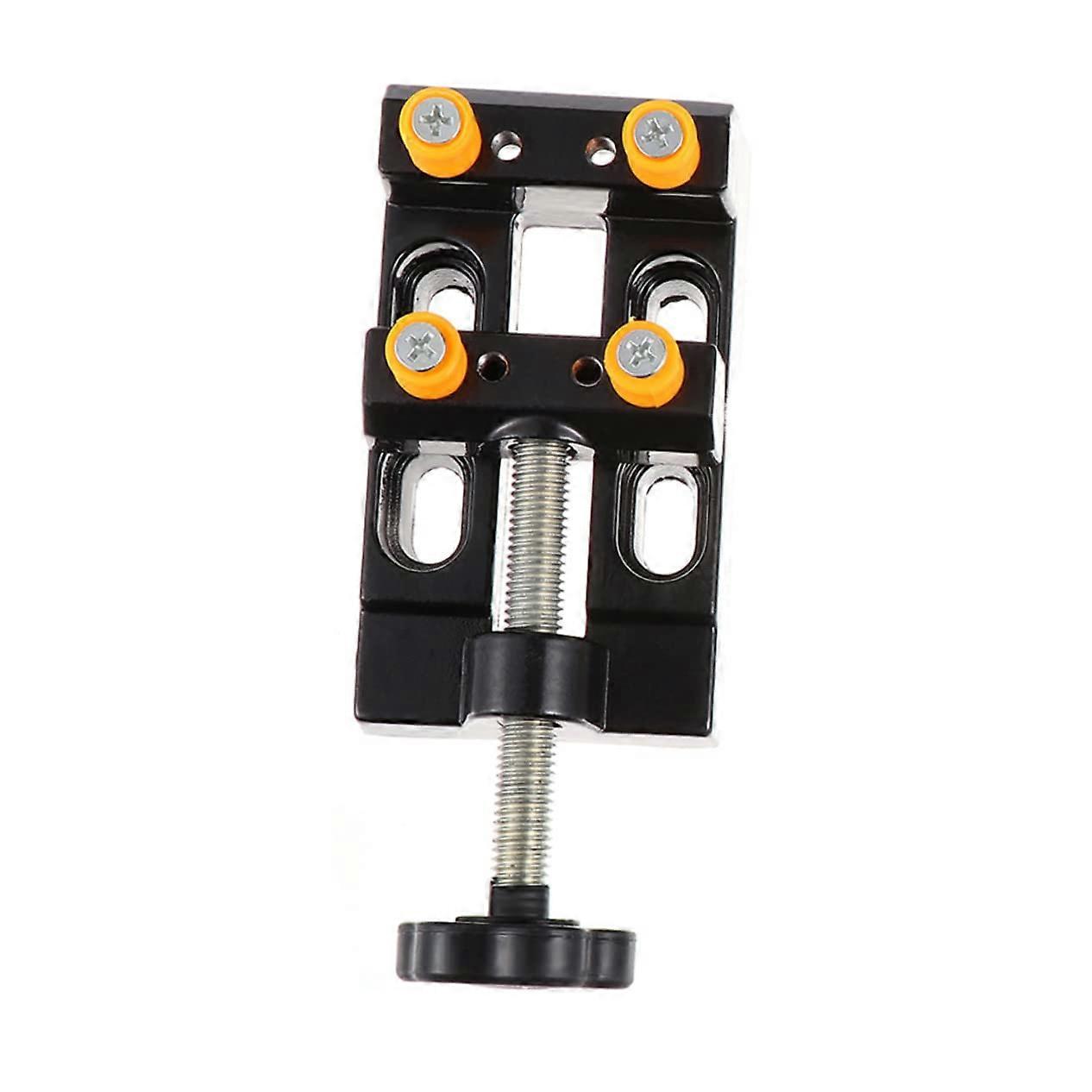 Aluminium Alloy Drill Press Vise Table Clamp – Sturdy Holder for Precision Carving of Round and Square Objects in Jewelry Making