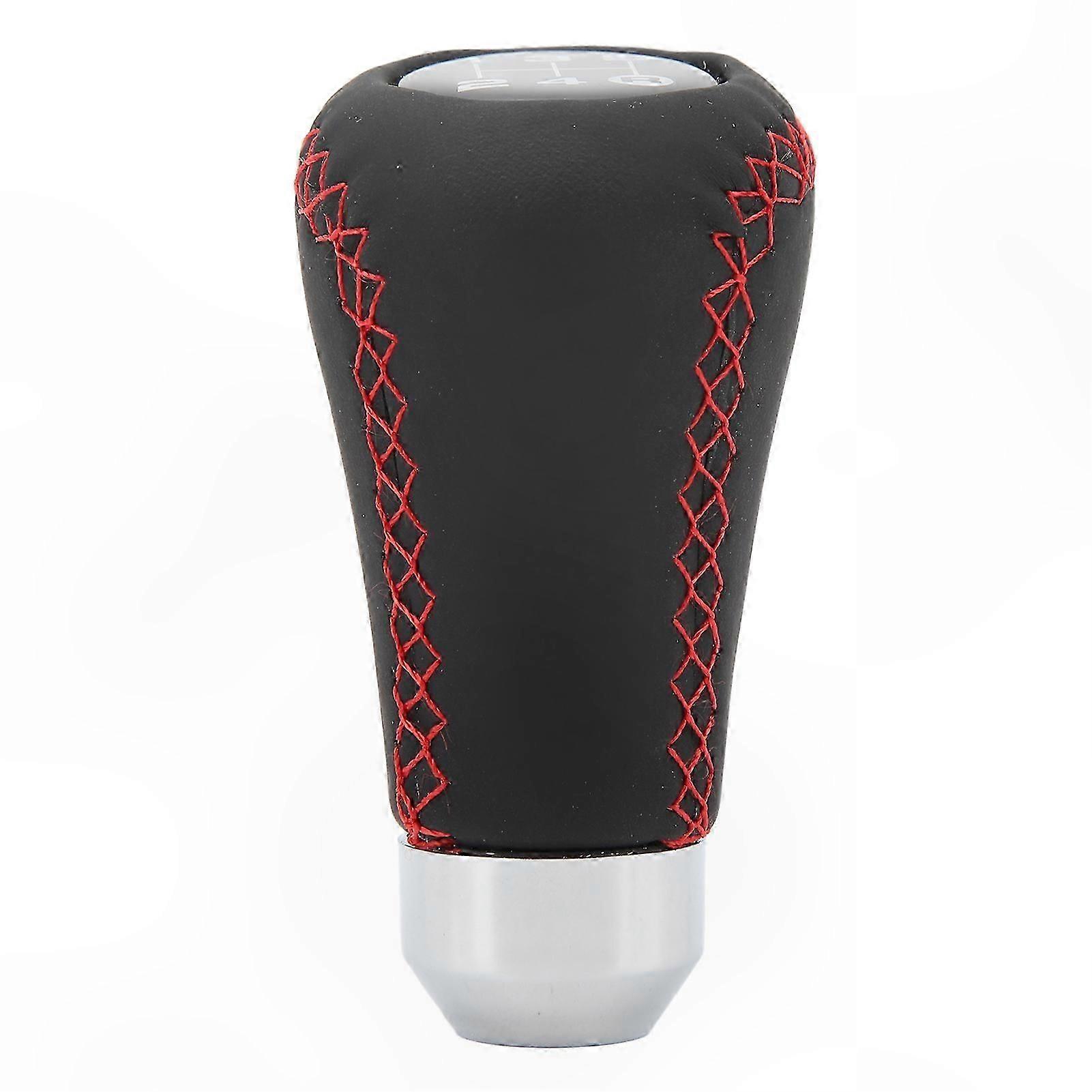 Universal 5-Speed Gear Shifter Knob with 4 Adapters for Cars