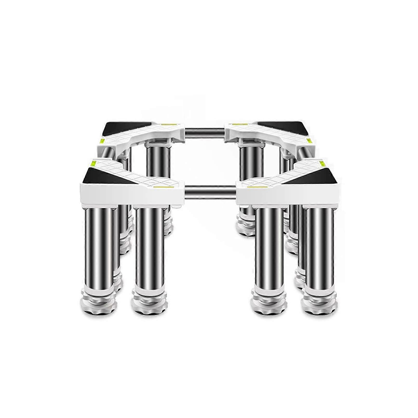 Washing Machine Base Stand Adjustable 45-65cm Moisture Proof Pedestal for Dryer Fridge Dishwasher Ice Maker 10/15/20/25cm Height