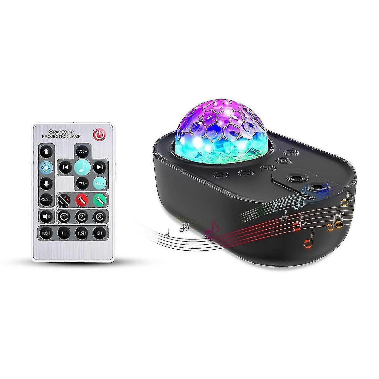 Led Projector Light, Light Projector With Remote Control, Star Projector With 5 White Noises, Night