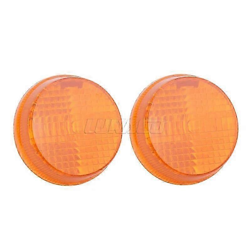 Motorcycle Front Rear Turn Signal Light Indicator Len Cover 2pcs/4pcs For Honda Shadow 98-18 Kawasaki Vulcan 1600 Classic Nomad