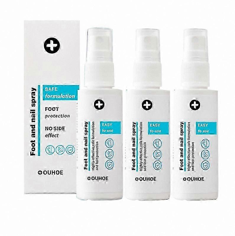 Refreshing Foot Spray | Antibacterial & Anti-Odor Care | 30ml | Pack of 1/2/3