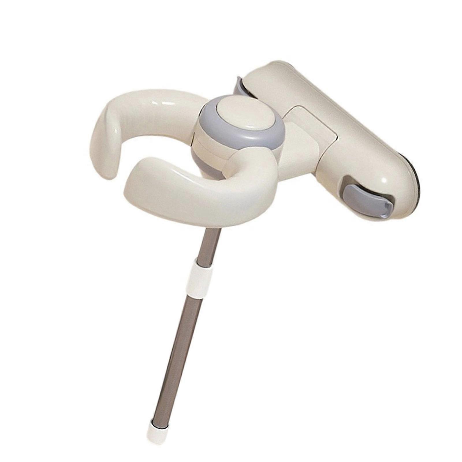 No Drilling Bath Time Assistant For Infants Wall Mounted Support Rack Enjoy Relax Bathing During Shower Routine Light Grey