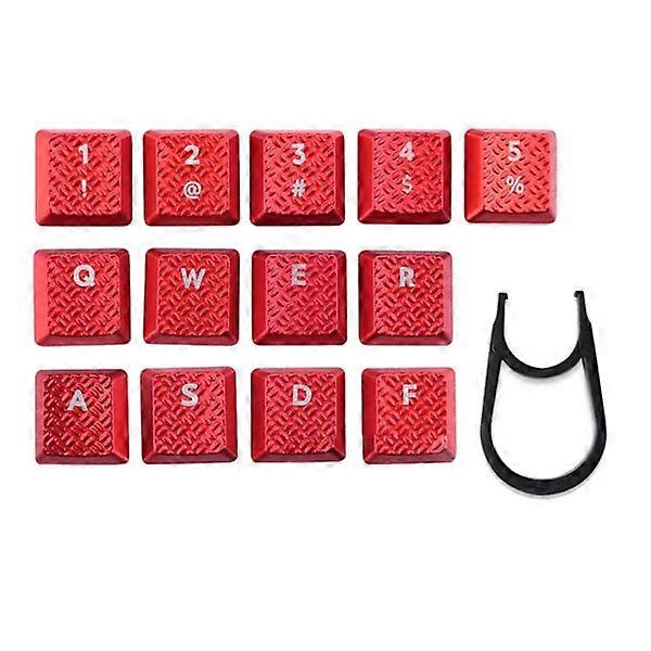 13 Pcs Keys with Texture and Tactility Backlit Keycaps for GL Tactile Switch for Logitech G813/G815/G915/G913 TKL RGB Keyboard