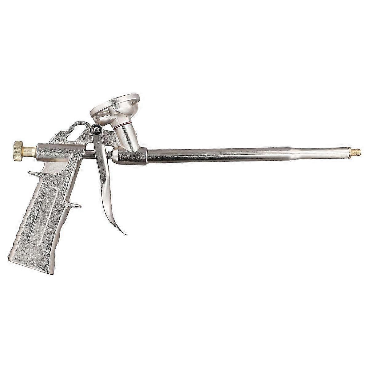 Expanding Foam Applicator Metal Blowing Tool Foam Caulk Tool Silver