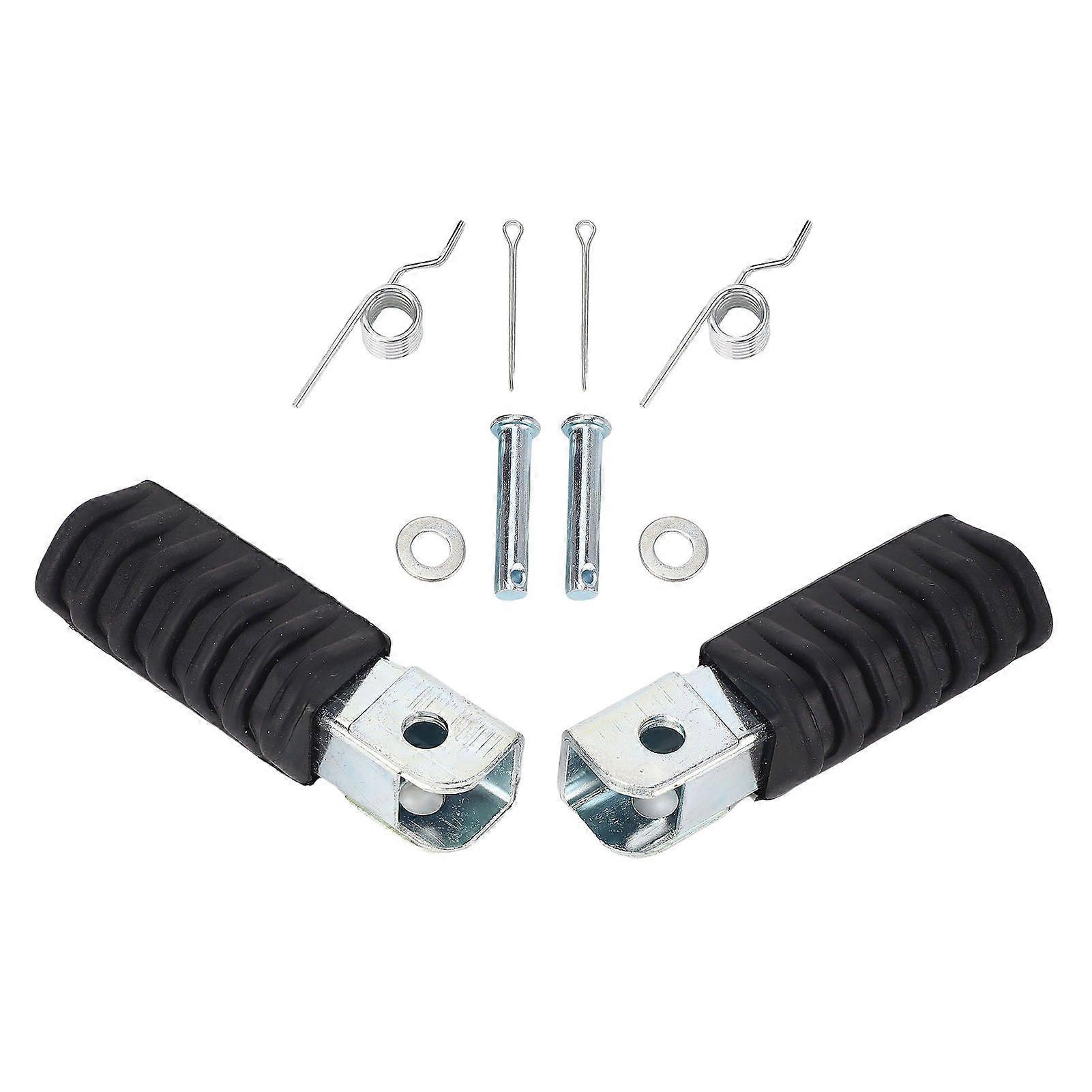 2 Pcs Dirt Bike Foot Pegs Left Right Anti Slip Comfortable Riding Experience Exceptional Performance Replacement for PW50 PW80