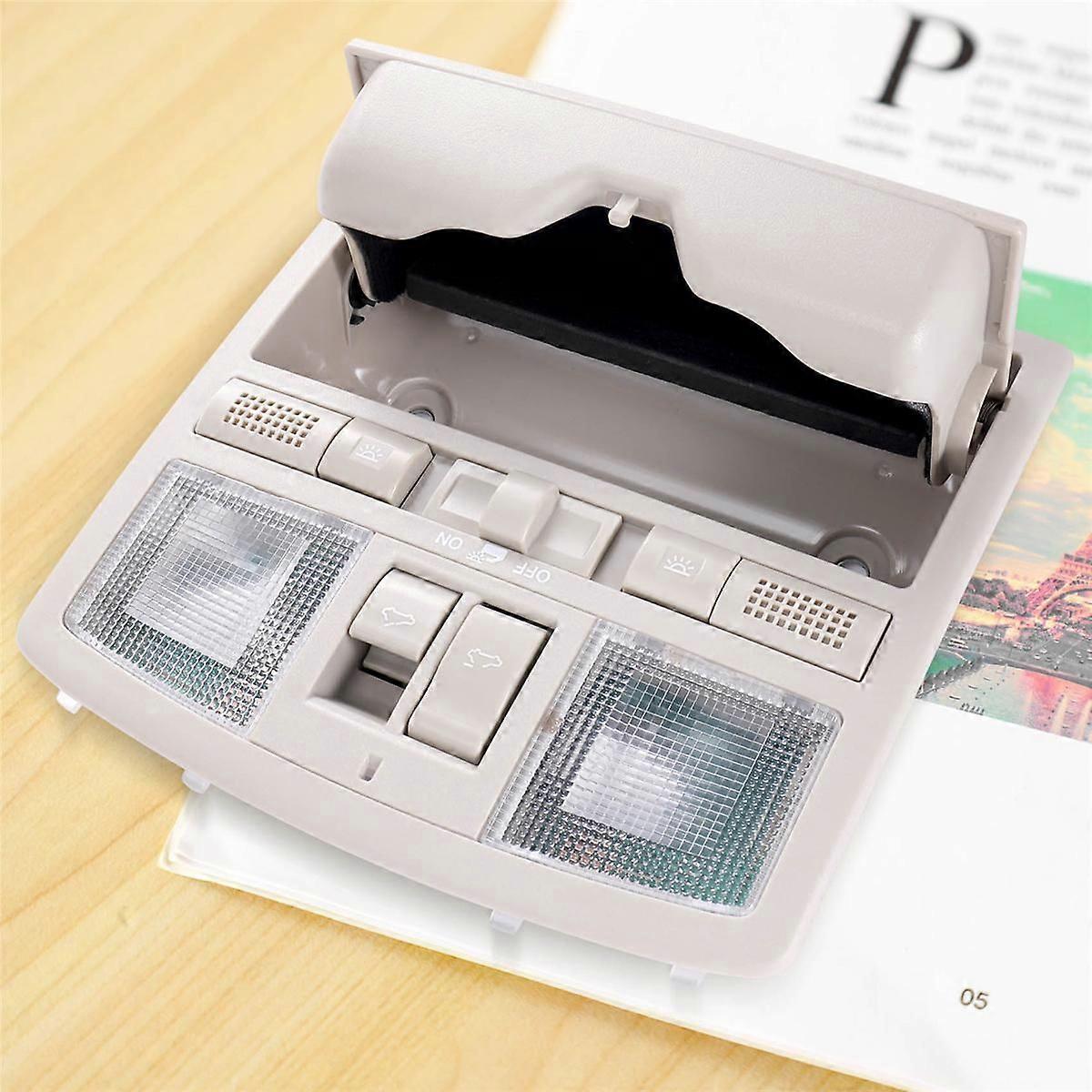 For 2009-2013 6 with Sunroof Switch Gray Overhead Console with Down Light GS4C-69-970D-75