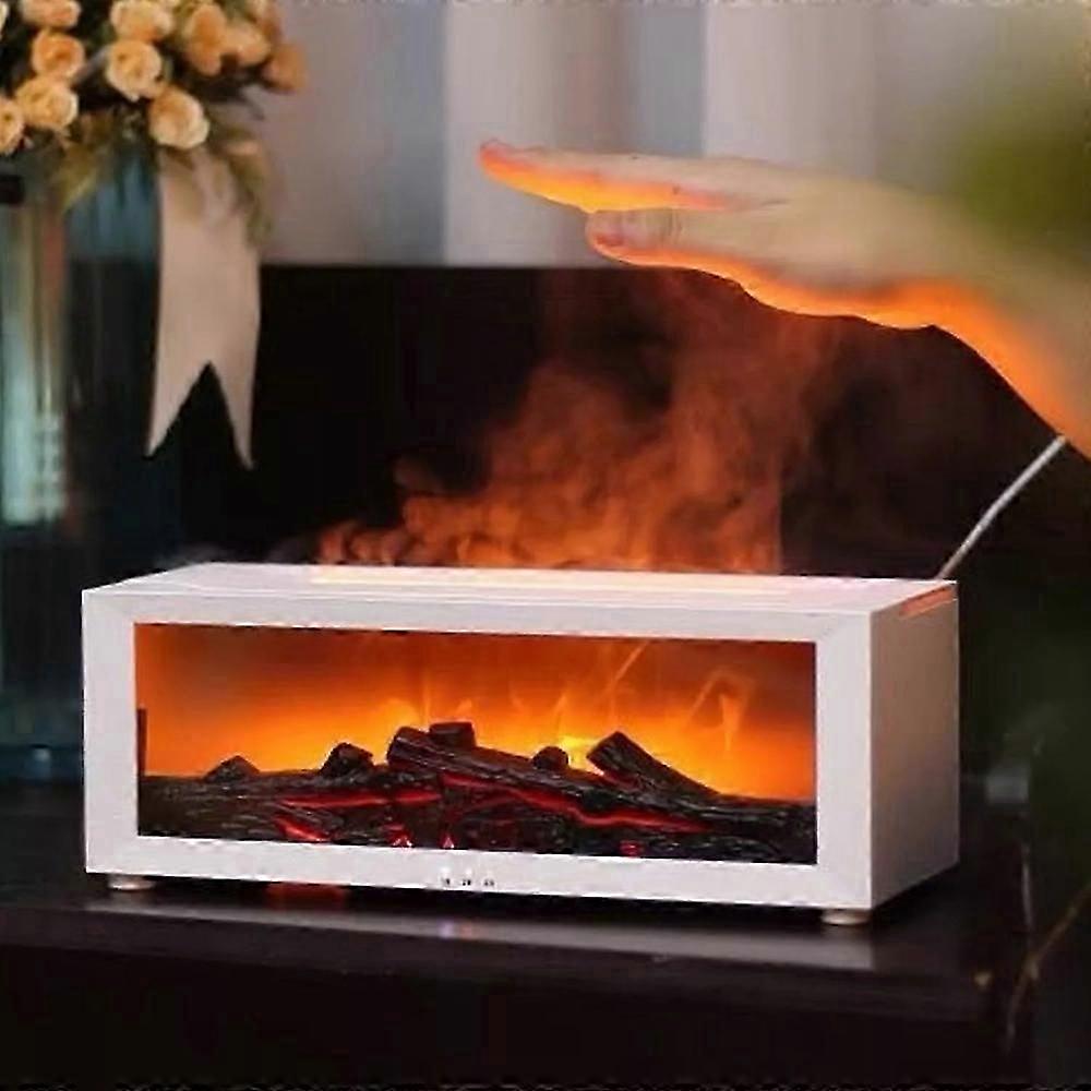 Diffusor für ätherische Öle mit Fernbedienung und Flammeneffekt