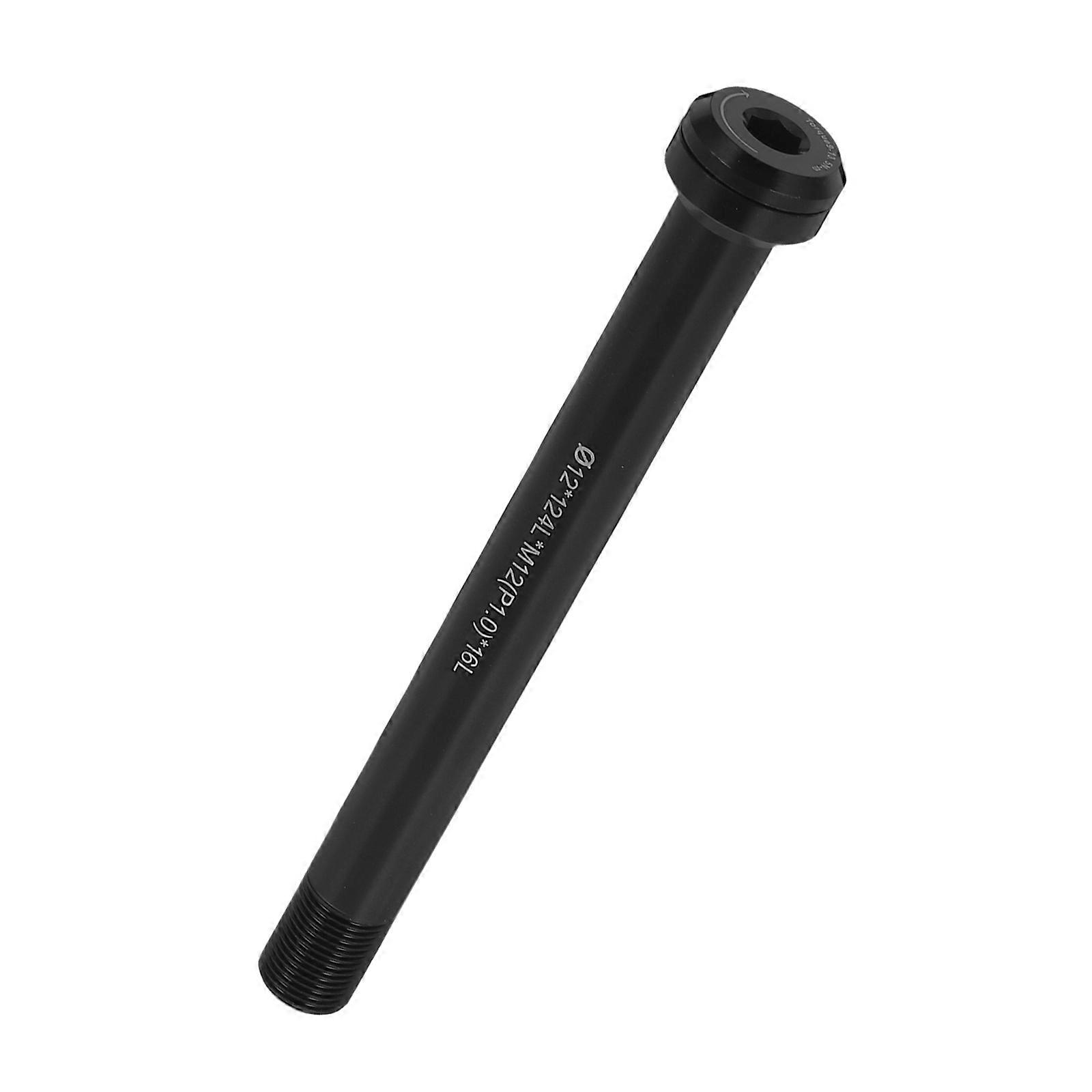 Fork Thru Axle Aluminium Alloy Bicycle Front Hub Tube Shape Stable Riding for Mountain Biking 1Pack