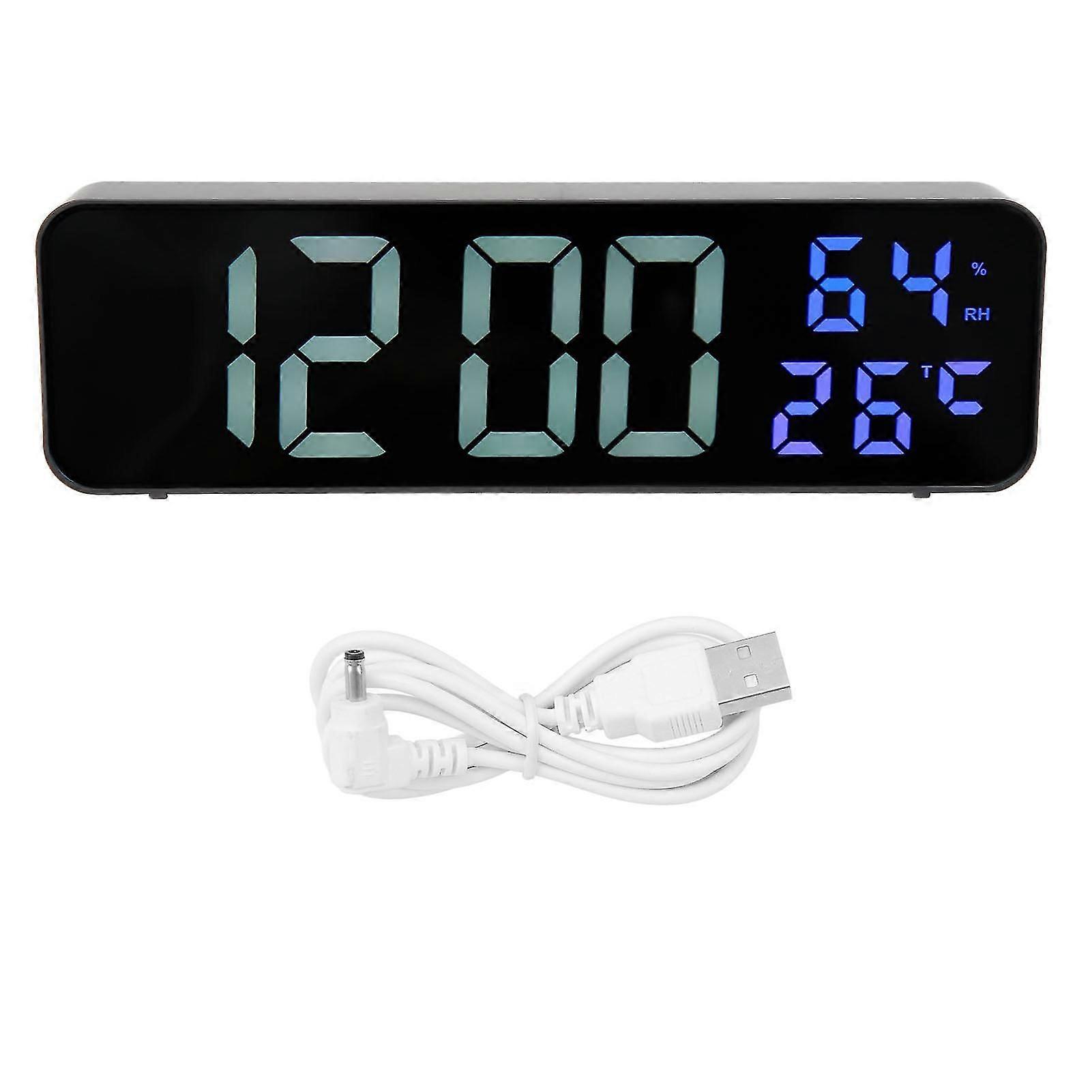 MirrorClock DigitalAlarmClock LEDElectricAlarmClocks BedClocks DigitalClock LEDMirrorElectronicClock