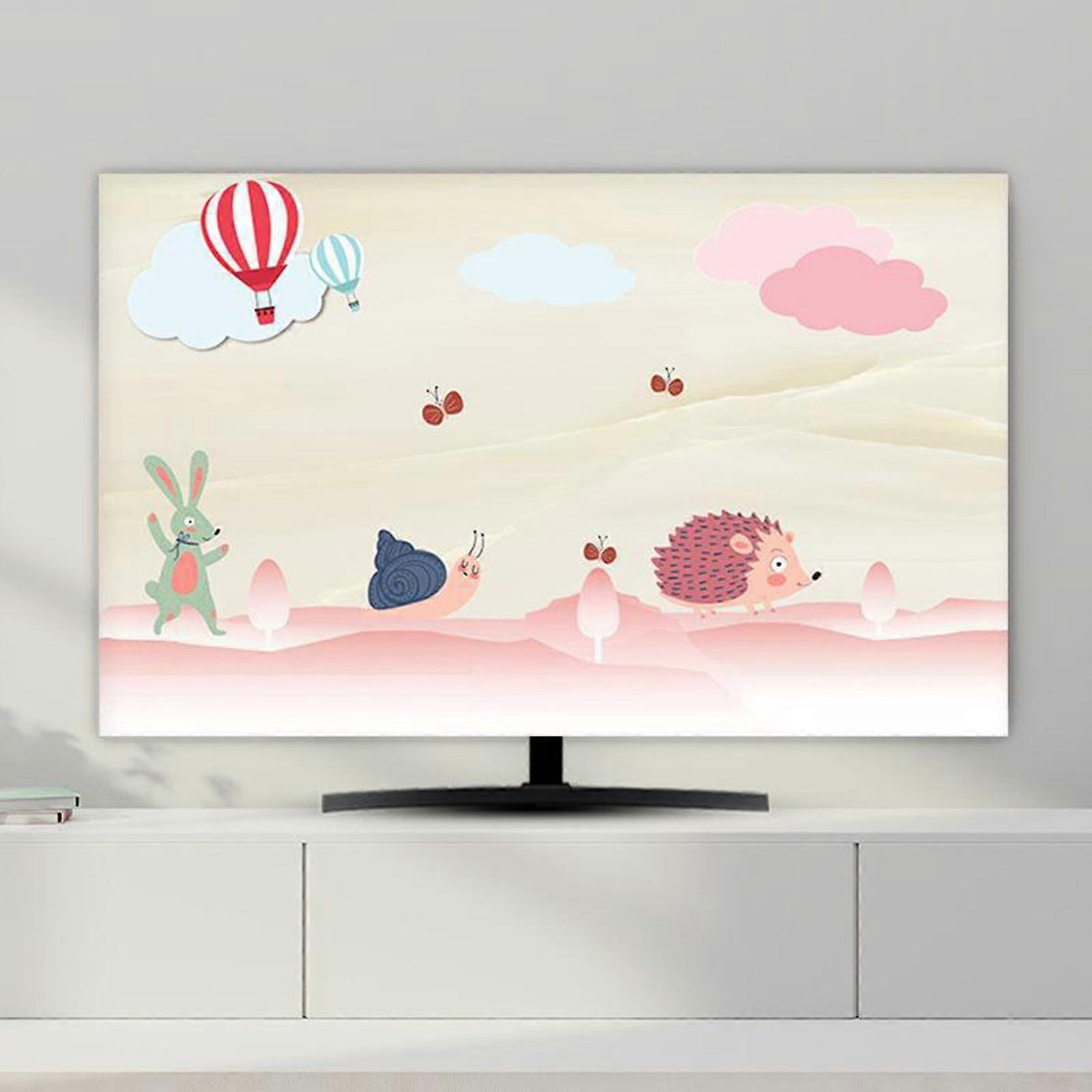 TV Protector Cover DustProof 3280Inch TV/PC Display Protector AllInclusive Indoor Dust Cover Hedgehogs 75Inch