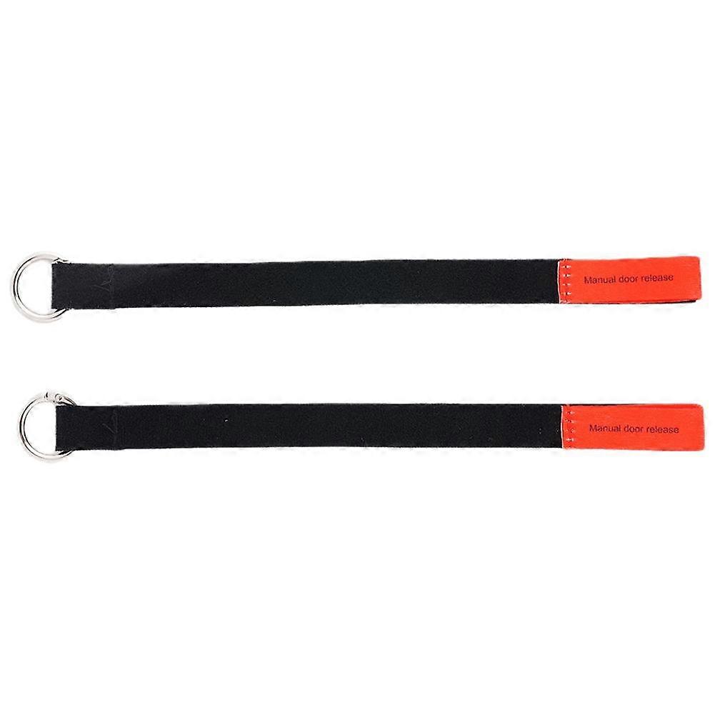 2PCS Rear Door Emergencies Safety Pull Rope For-Tesla Model Y/3