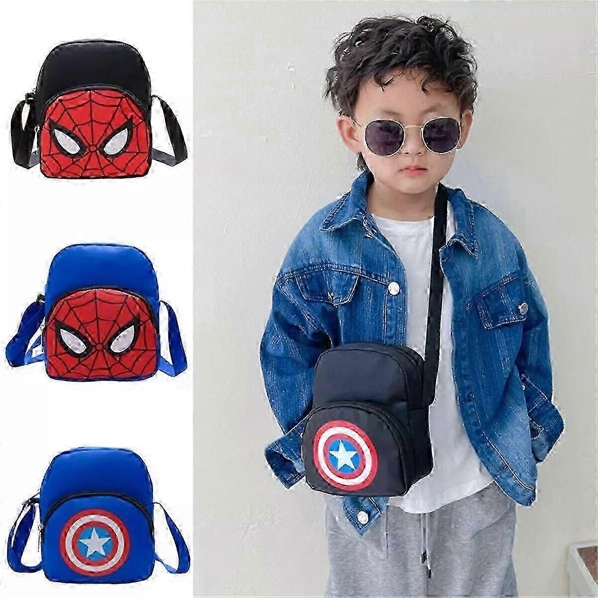 2025 Spiderman Captain America Messenger Crossbody Bags Gifts