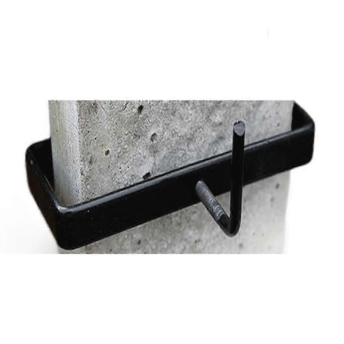 Heavy-Duty Concrete Column Clip Fence Column Metal Fixing Bracket is Suitable compatible 4-Inch Section Concrete Column