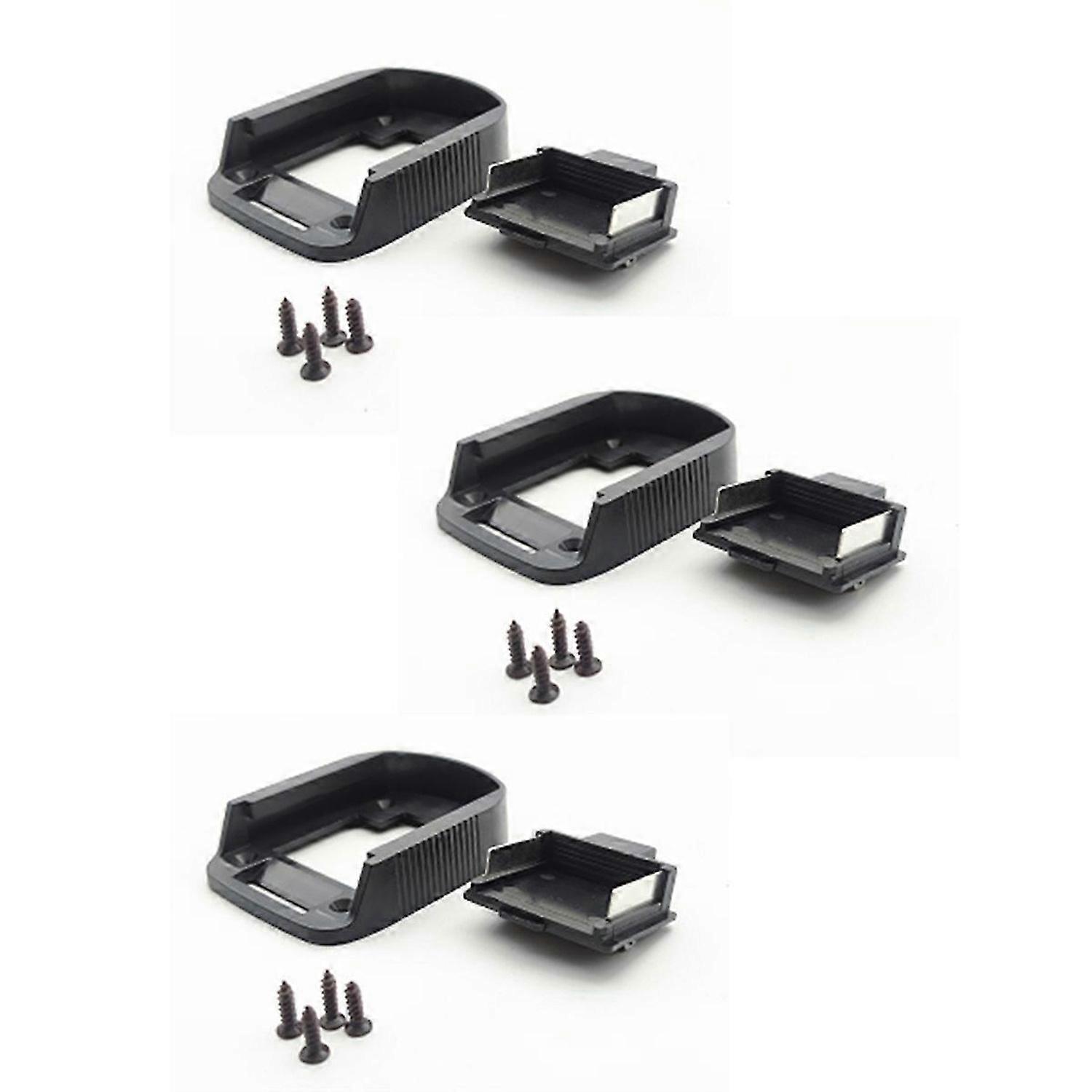3 Set DIY Adapter Converter Base Charging Head Shell for 18V Lithium Battery Connector Power Tool Wr