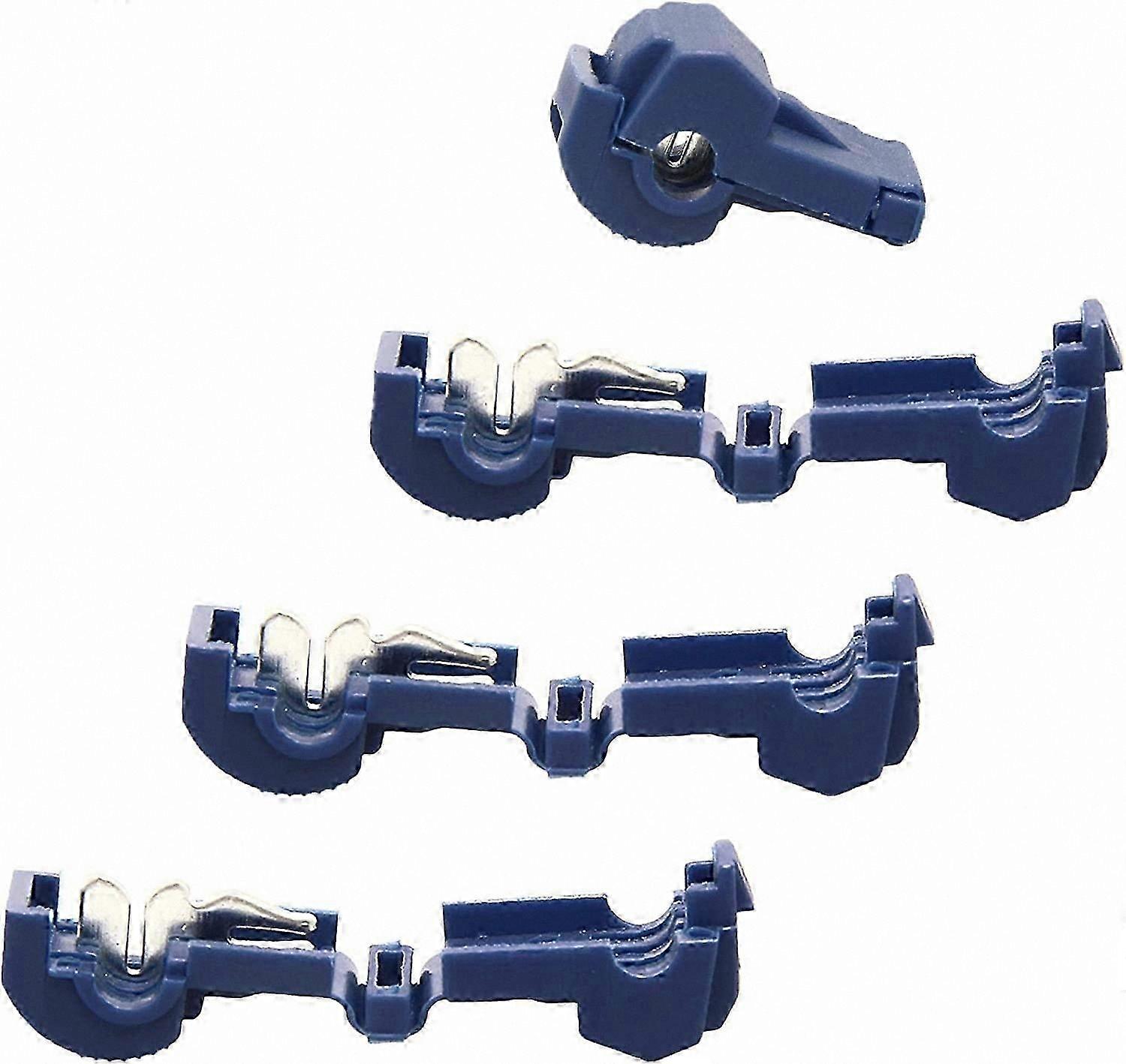 Boundary Wire Connection Terminals, 4-Piece T-Branch, Quick, Current, and Cable Connectors for Loop Fixing