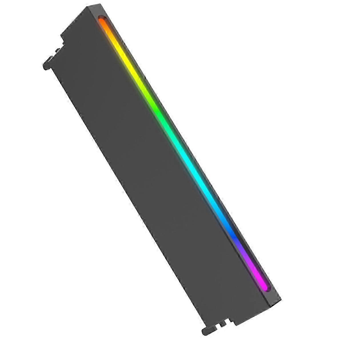 Memory Module Heatsink 5V 3PIN ARGB AURA Sync Aluminum Alloy Heat Spreader Cooler DDR3 DDR4 DDR5 fo
