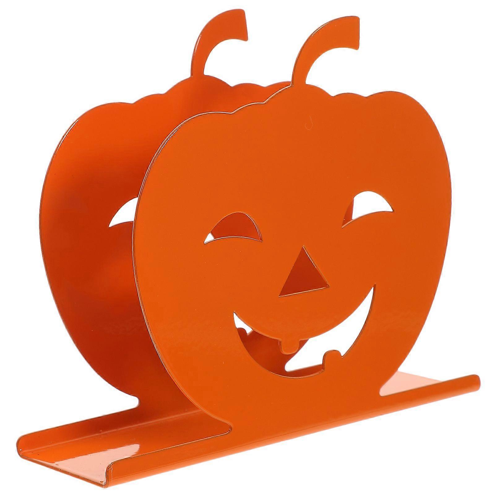 Porte-serviettes rustique Porte-serviettes de cuisine Distributeur d'essuie-tout citrouille