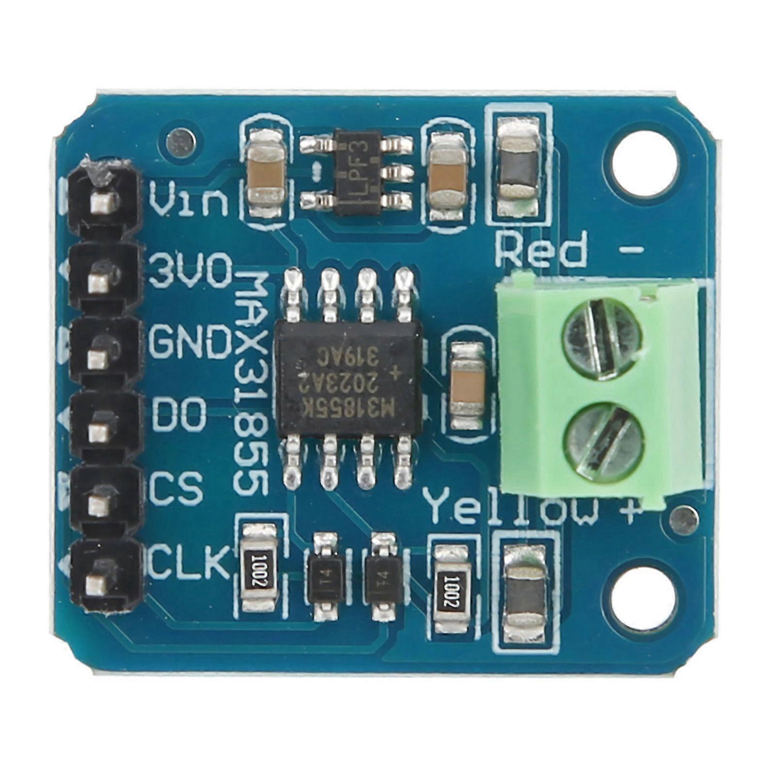 K Type Thermocouple Temperature Sensor Module 200 to +1350 SPI Port Digital Output MAX31855