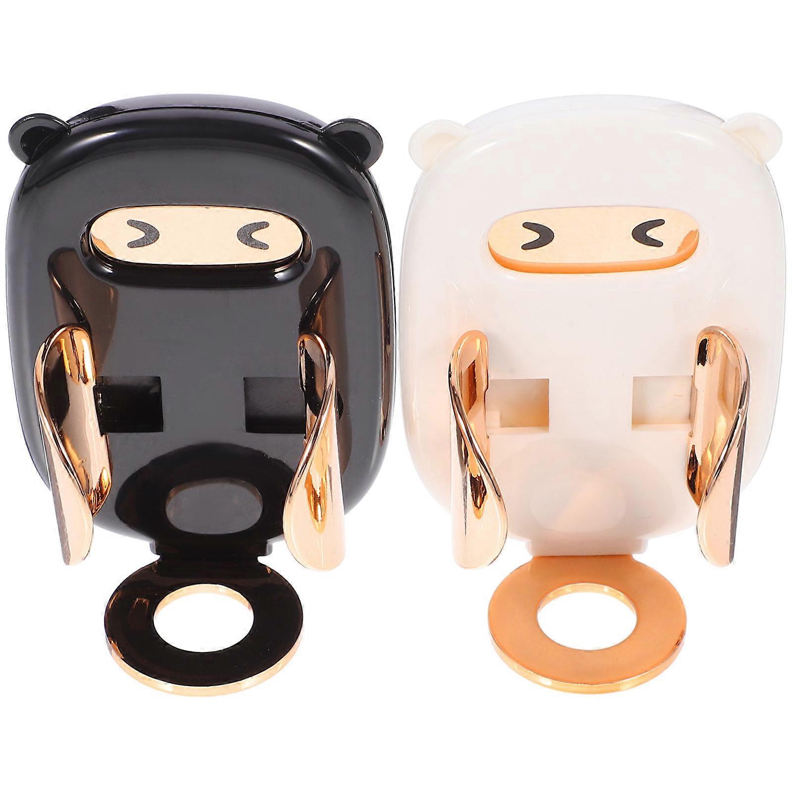 Electric Toothbrush Wall Mount Holder Storage Rack 6Pcs for Bathroom