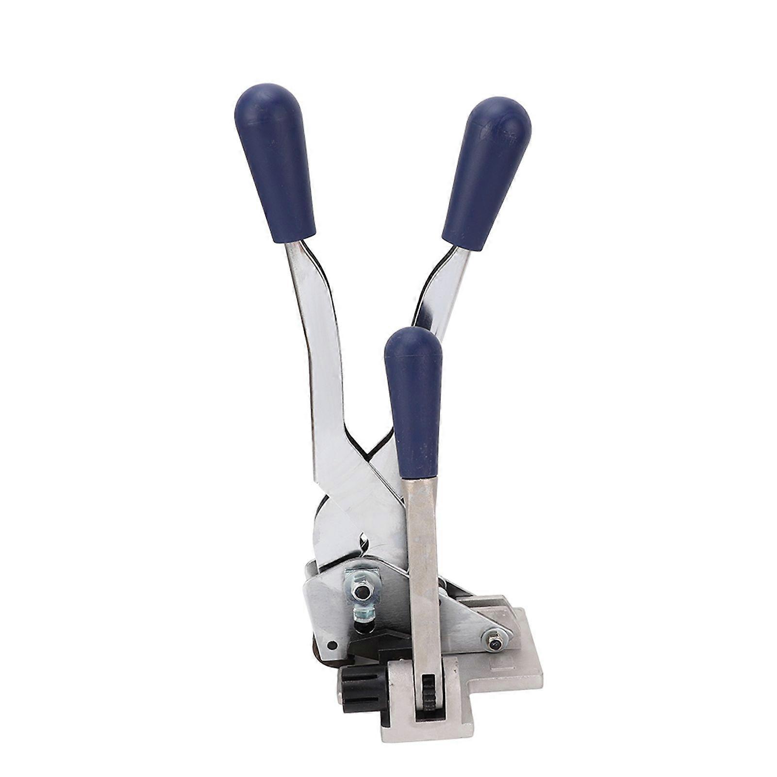 3 in 1 Strapping Tool Steel Tensioner Sealer Cutter Manual Binding Tool for 1/2~5/8in PP Strap3 in 1