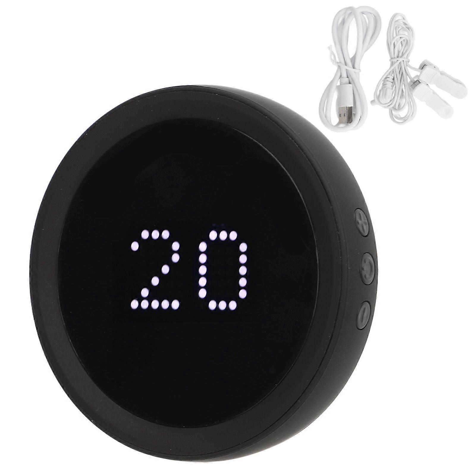 Sleep Aid Massager 3 Modes Microcurrent Low Frequency Pulse Intelligent Sleep Device Black