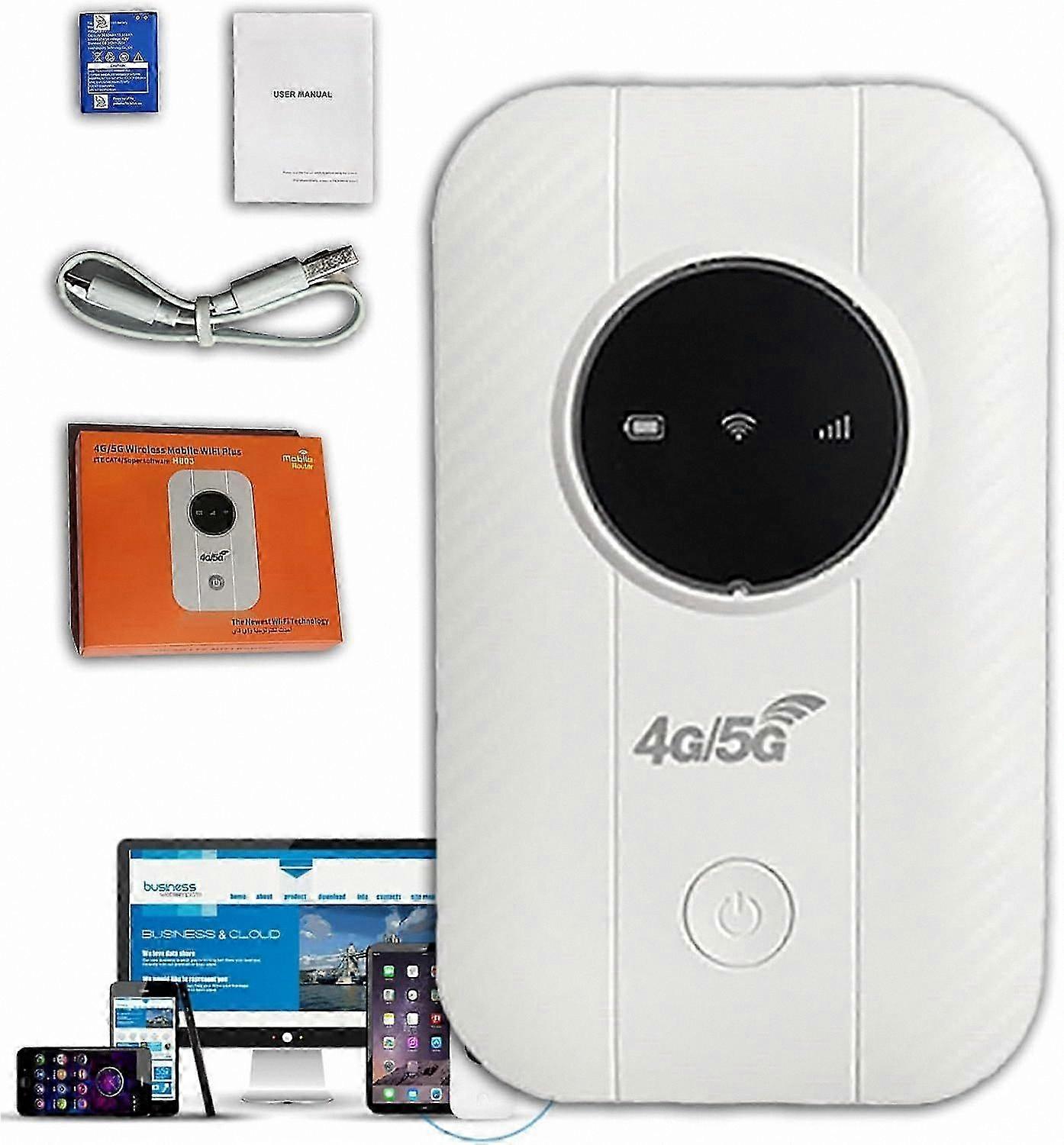 Mobile WiFi Router with Global Satellite Connectivity and Data Subscription