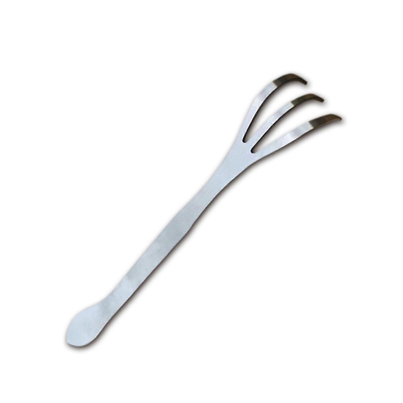1Pcs Loosen Soil Tools Lightweight 3-Prong Sturdy Root Rake Practical Outdoor