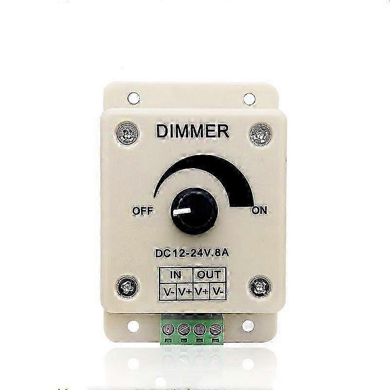 PWM - Dimmer switch for LED lamps, ribbons, strips, 12V-24V, 8A, electrical switches
