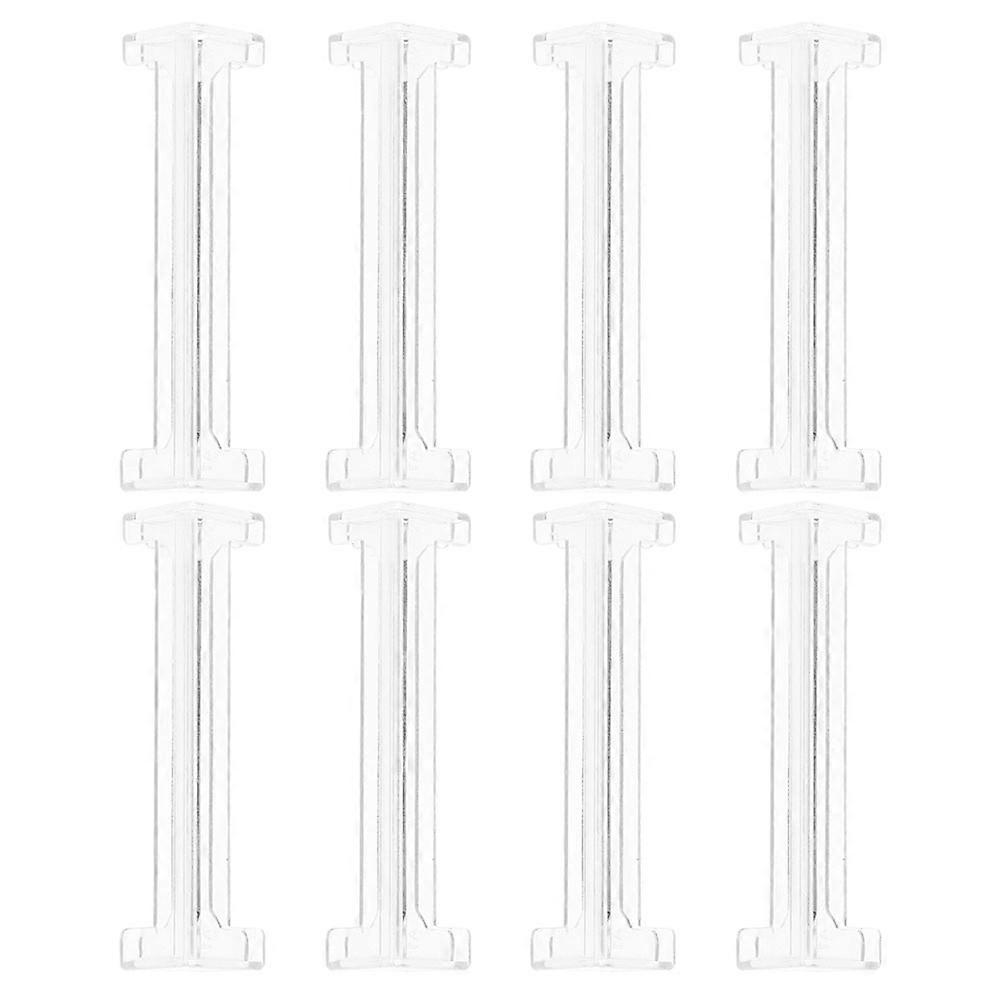 Window Valance Clips 8Pcs Suitable For General Users In Home Shop Hotel And Office Transparent POM Material For Holding Valances