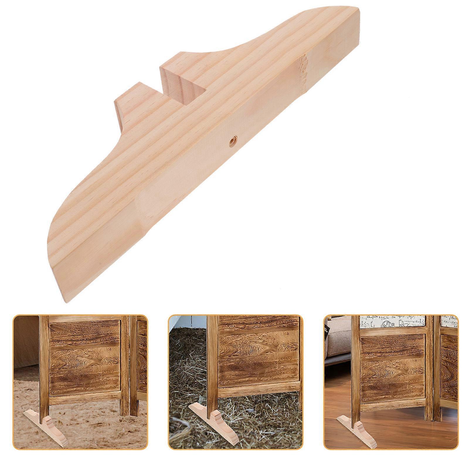 Indoor Room Dividers Wooden Divider Stand for Home 5Pcs Divider Base