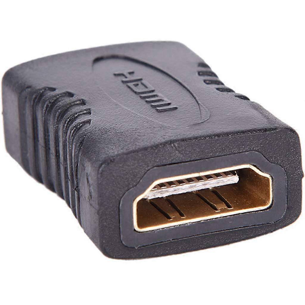 HDMI Coupler Female Gender Changer F/F 19 Pin In-Line Adapter for HDTV High-Speed Connection Durable Design
