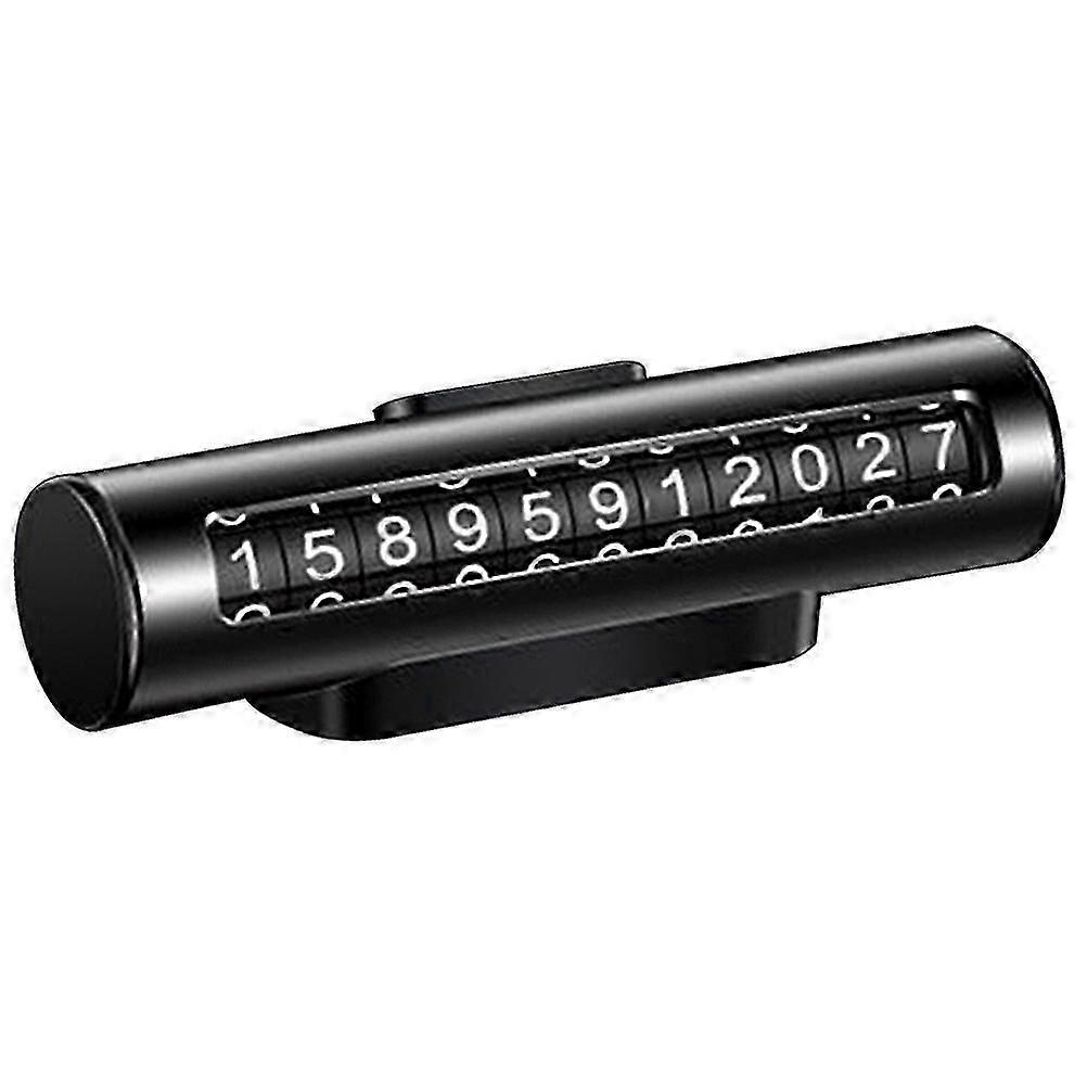 Privacy Protection Car Parking Wheel Ideal For Temporary Parking Scenarios In Black Color 1Pack