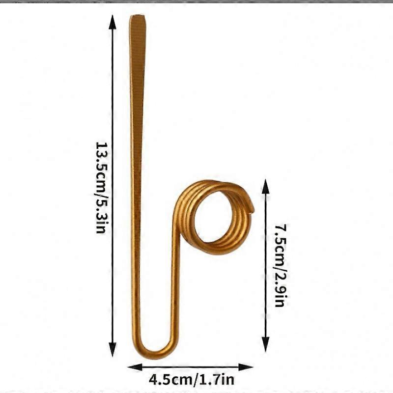 Copper Book Holder Ring Reading Book Clip Ring Bookshelf Ring Bookmark