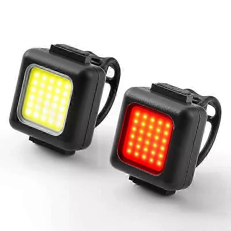 Bike Light for Bicycle,Bicycle Front and Rear Lights 3 Light Modes and USB Type C Rechargeable,Suitable for HelmetsE-BikesScooters, Mountain Bikes Cs