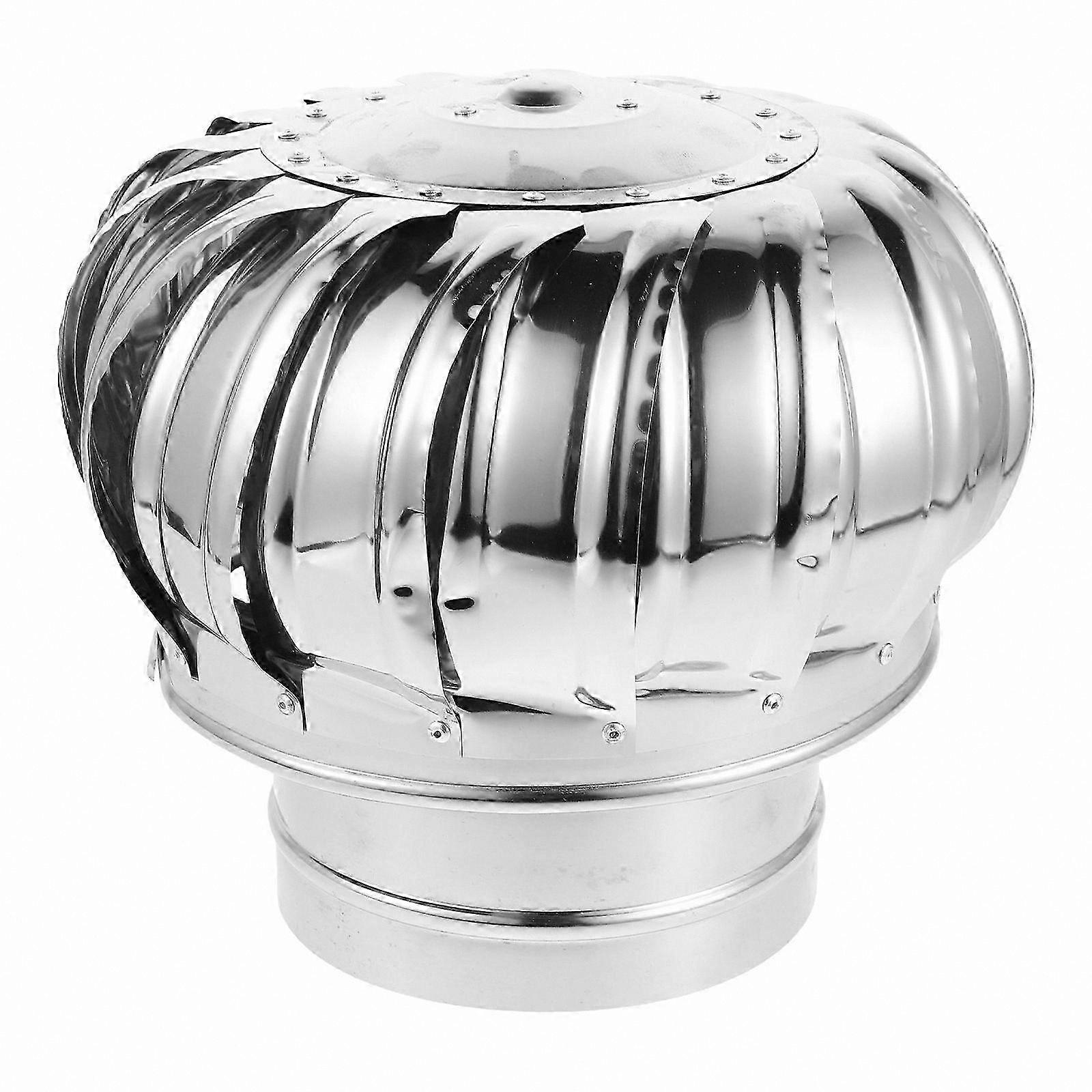 Durable Stainless Steel Roof Vent Cap for Chimneys and Roofs with Rotating Cowl and Rainproof Design