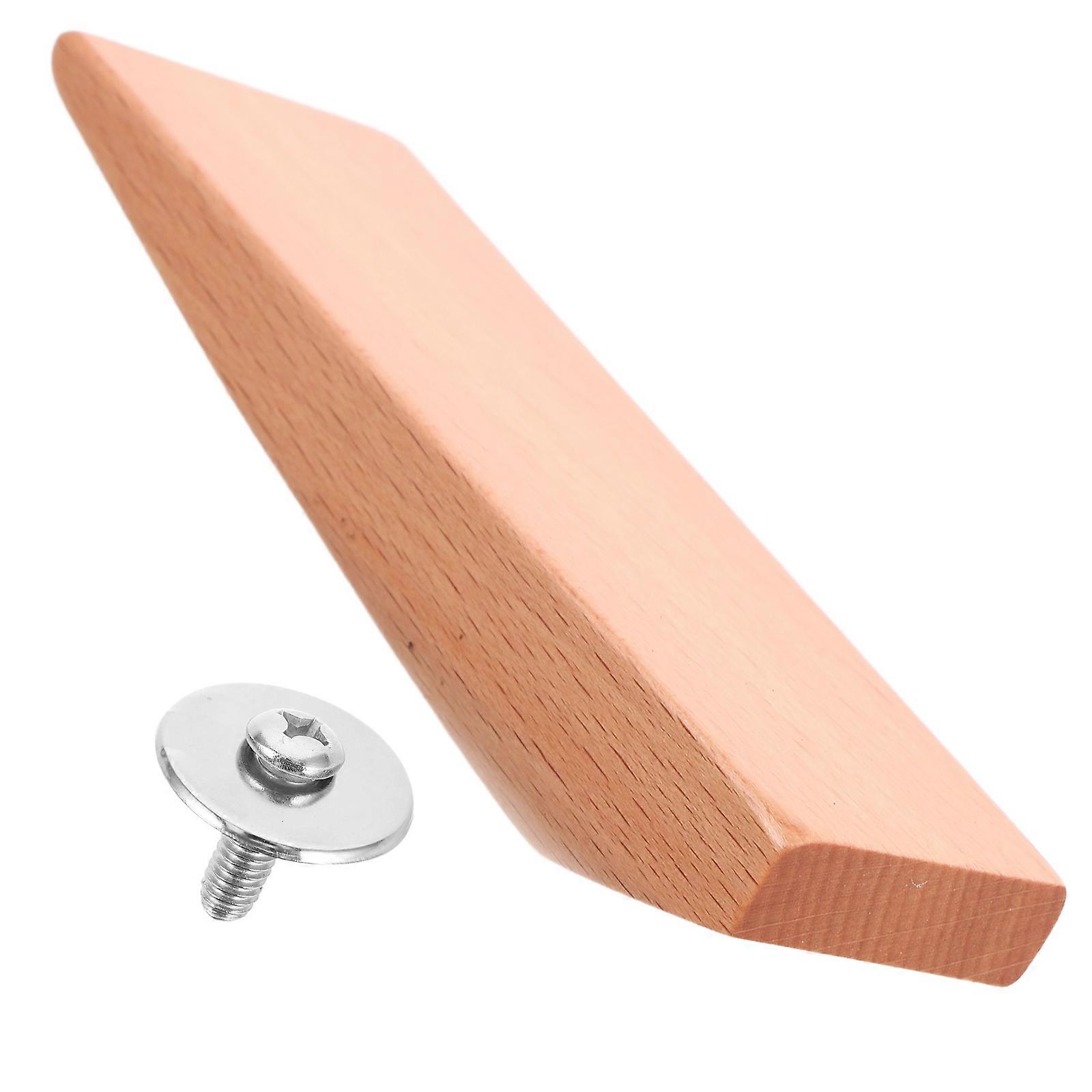 Wooden Handle Pot Handle for Wok Cooking 5Pcs Durable Heat Resistant