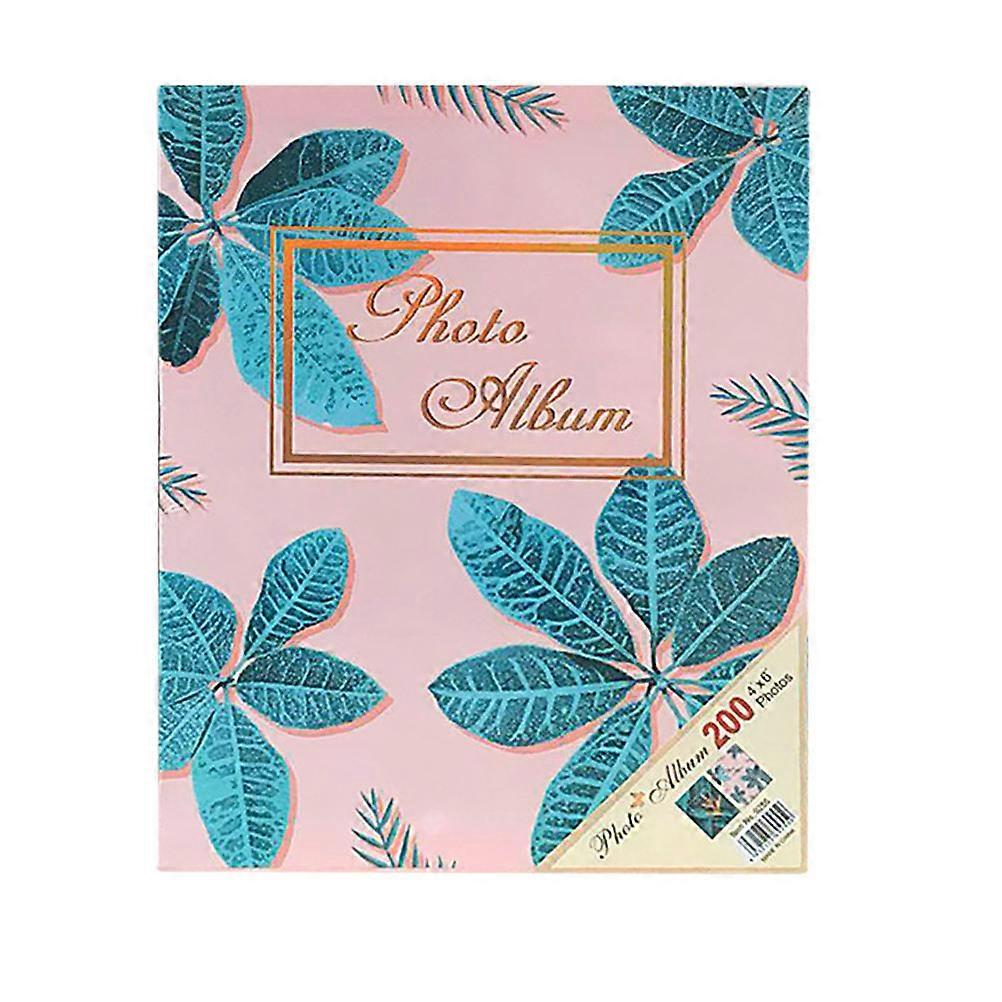 Inserting Photo Album Creative Leaf Pattern Family Photos Storage 26X20.5CM Multi Color Diy Formats 1 Set