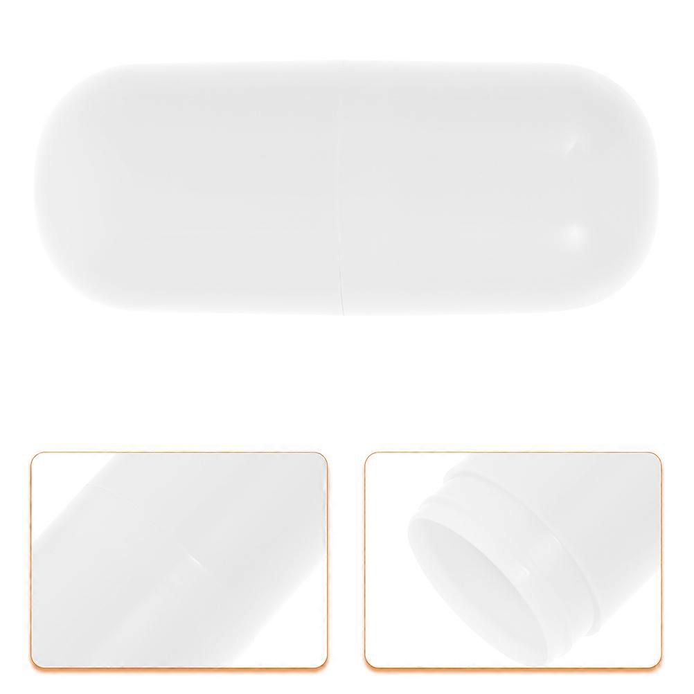 Lip Gloss Travel Box Compact Lip Balm Packaging for Storage 30Pcs White