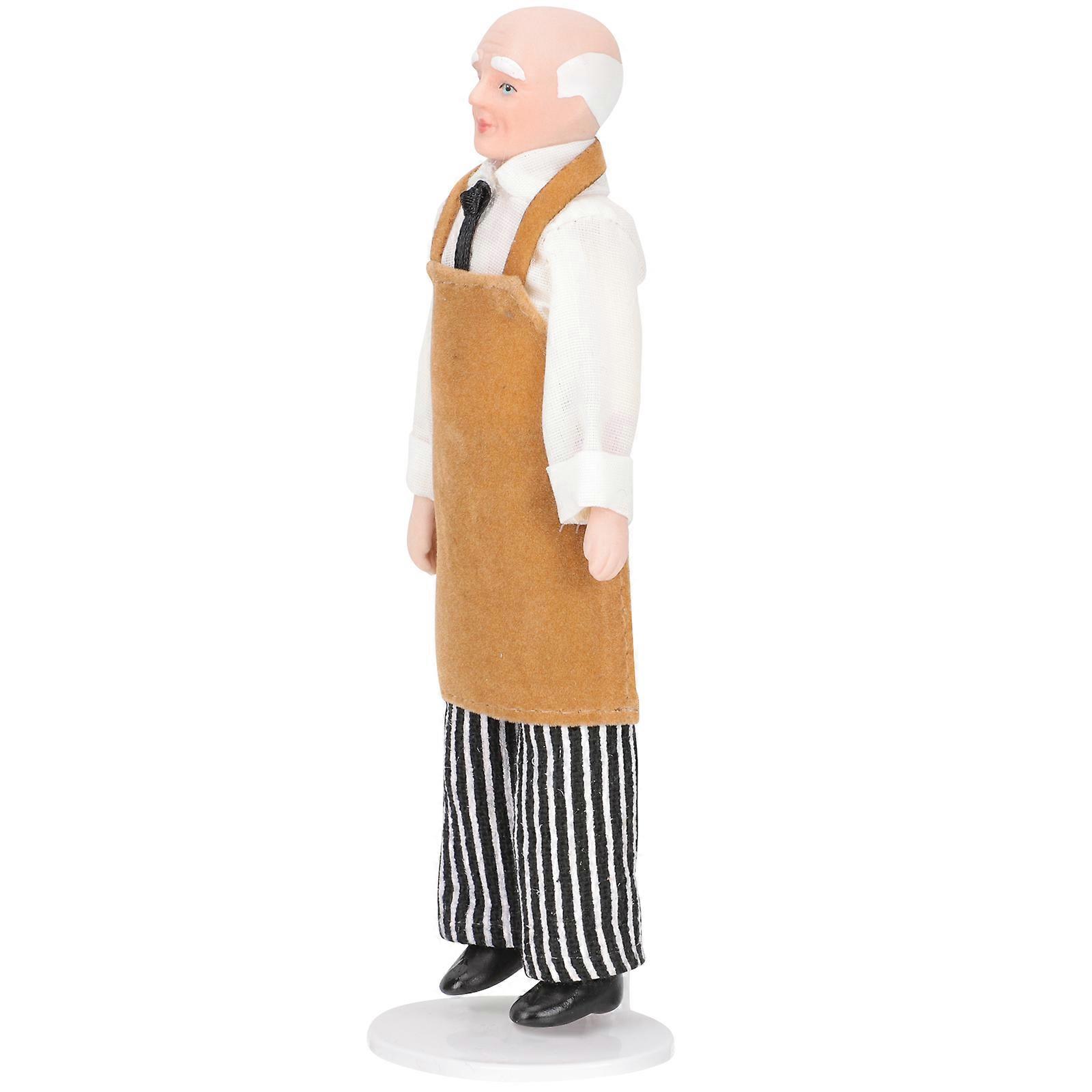 Miniature Scale People Figurine For Children Photo Session Layout Enhancement 16x5cm Decorative 4Pcs