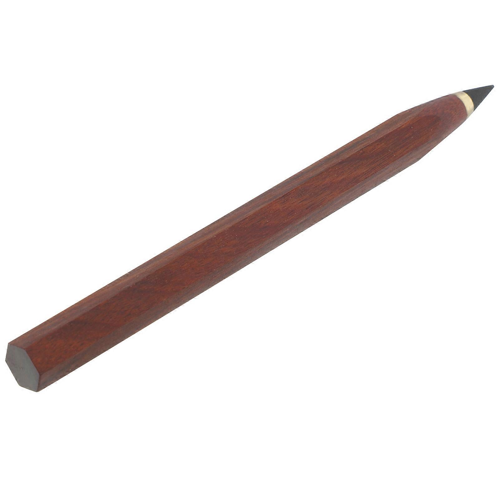 Forever Inkless Pencil Wooden Suitable For Artists Gift Giving Shape Simple Design Brown Sharpening Reduction 1 Set