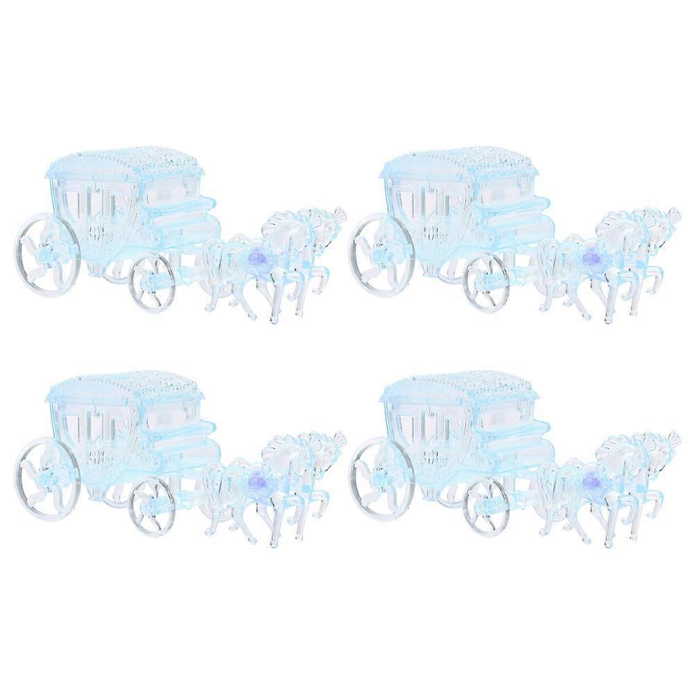 Party Favor Box for Storage 8Pcs European Carriage Container