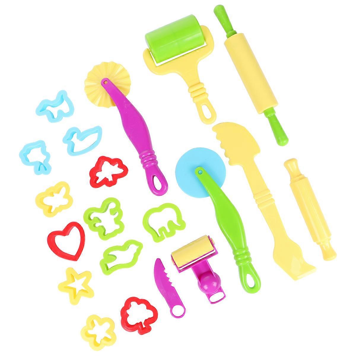 Plasticine Toys Animal Mold for Fun Play 1Set with Assorted Colors