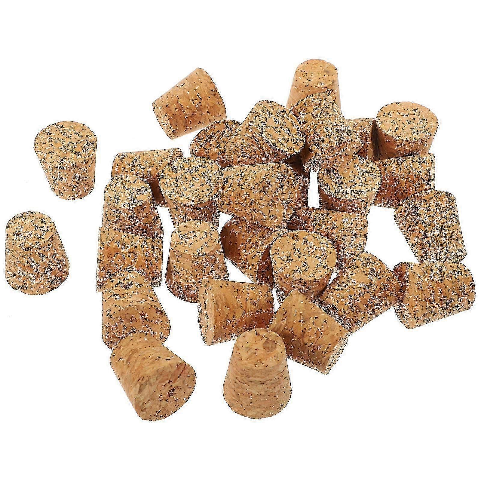 2025 30pcs Cork Bottle Stoppers Cork Plugs Wine Bottles Stoppers Bottles Sealing Corks