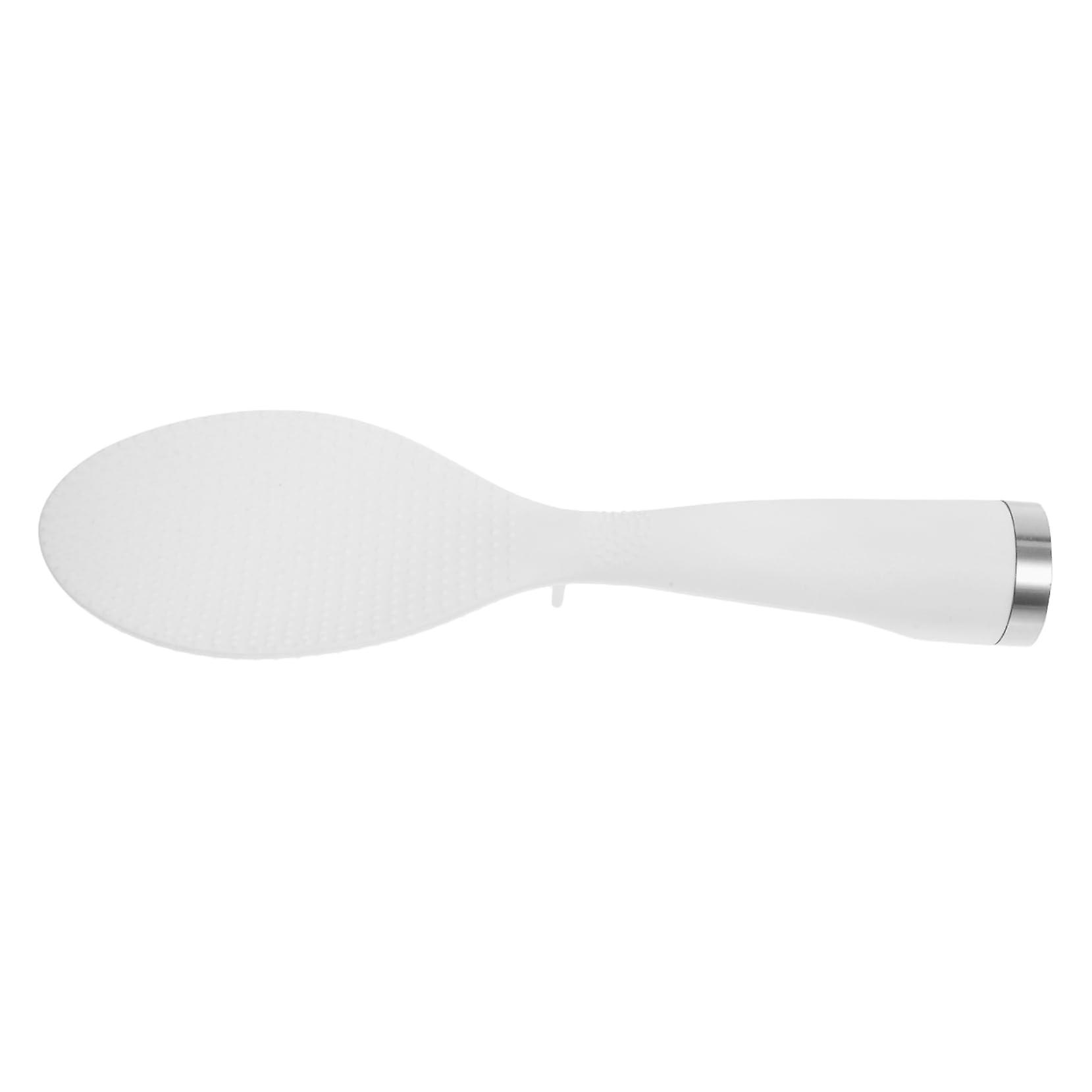 Plastic Rice Cooker Serving Spoon NonStick HeatResistant White Rice Serving Tool Spatula