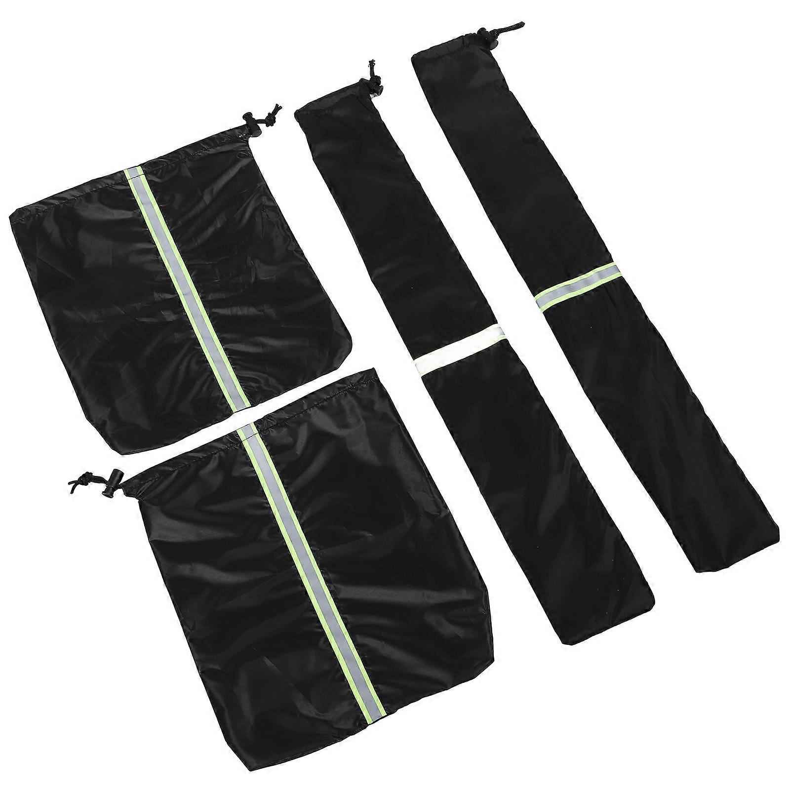 20 Pcs Waterproof Car Windshield Cover For Ice And Snow Protection In Cold Weather With Rectangular Shape Side Mirror Covers