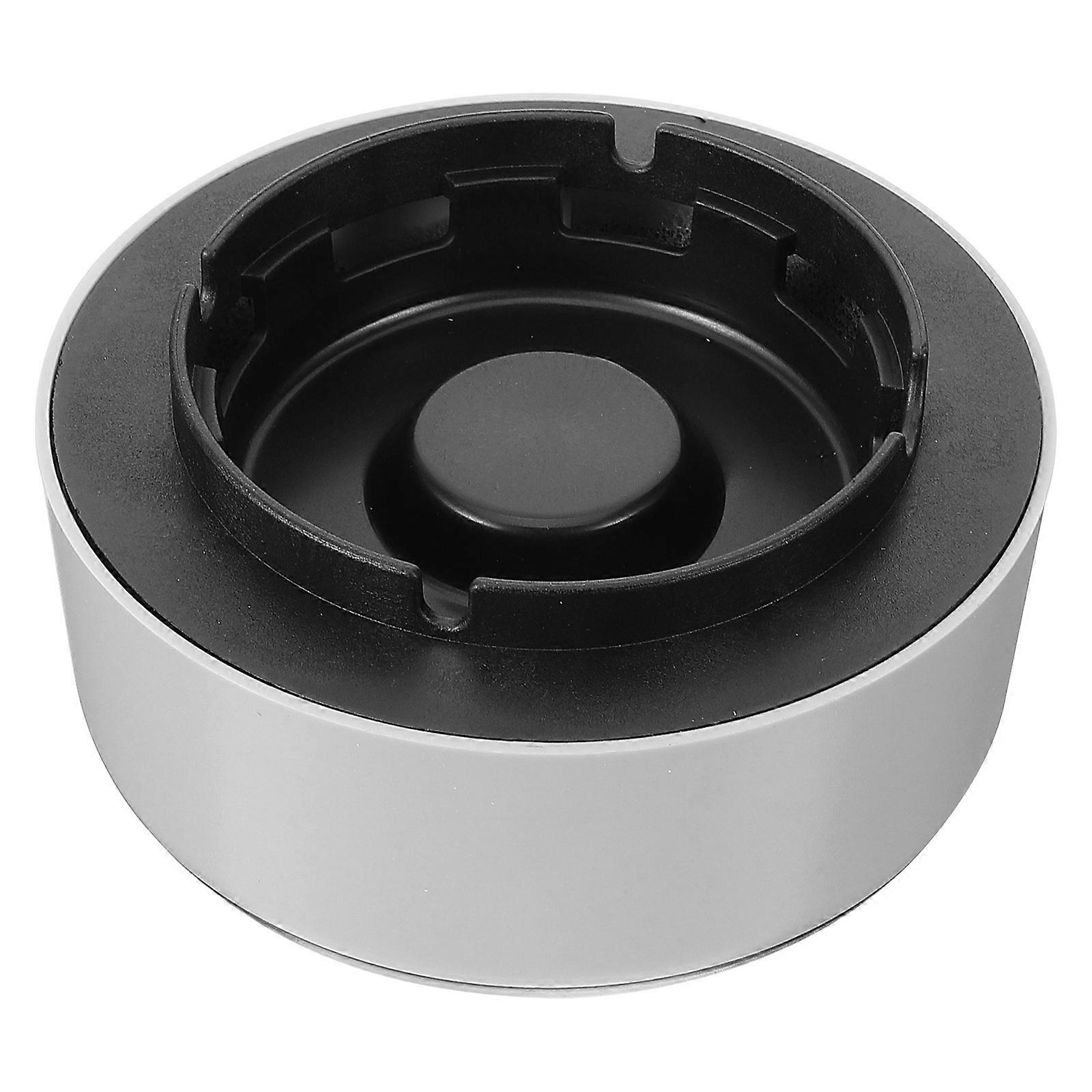 5Pcs Car Ashtray for Storage Use Grey Plastic Holder