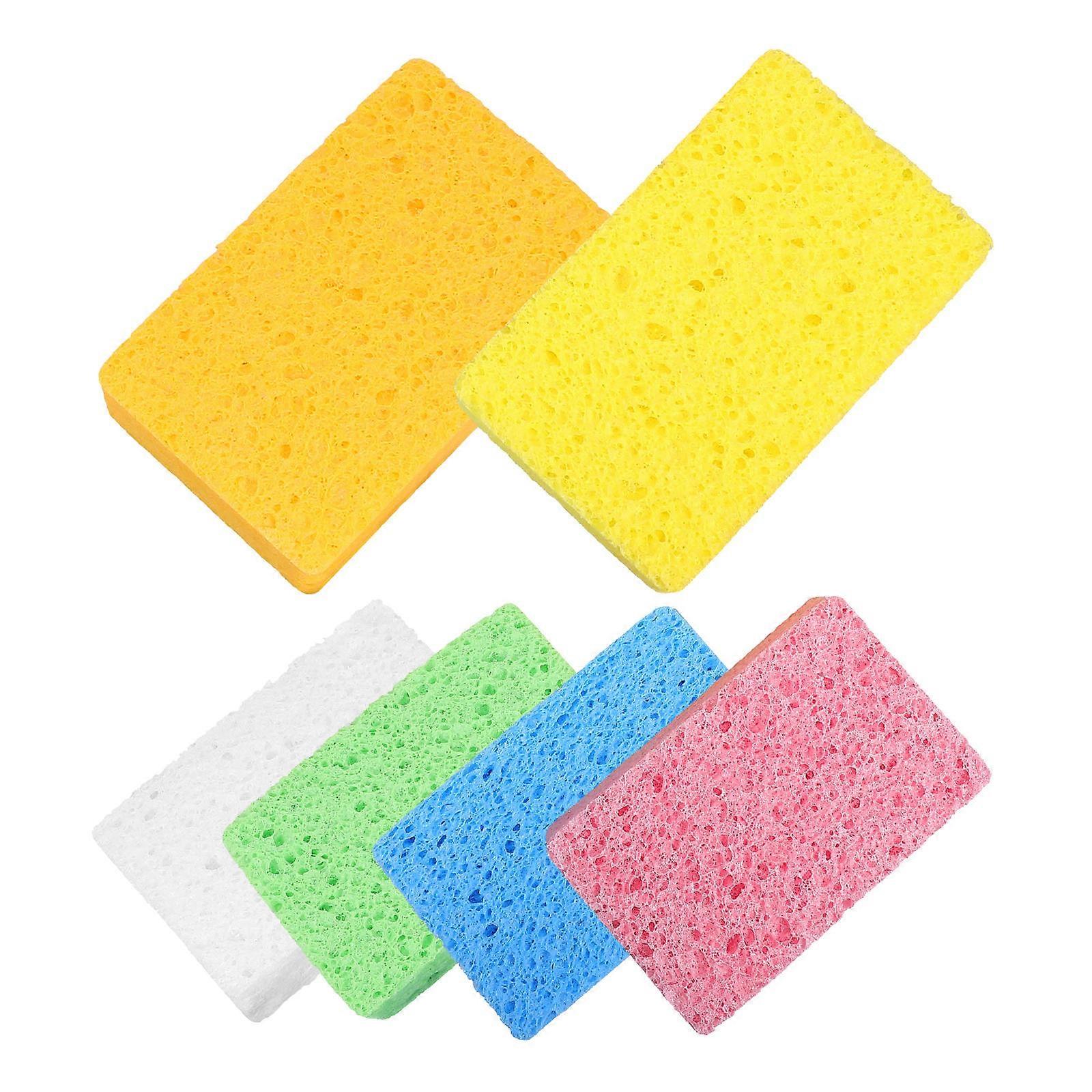 Household Dish Sponge Pcs Washable Sponge Kitchenware Surface Cleaning Certified 24 Pcs