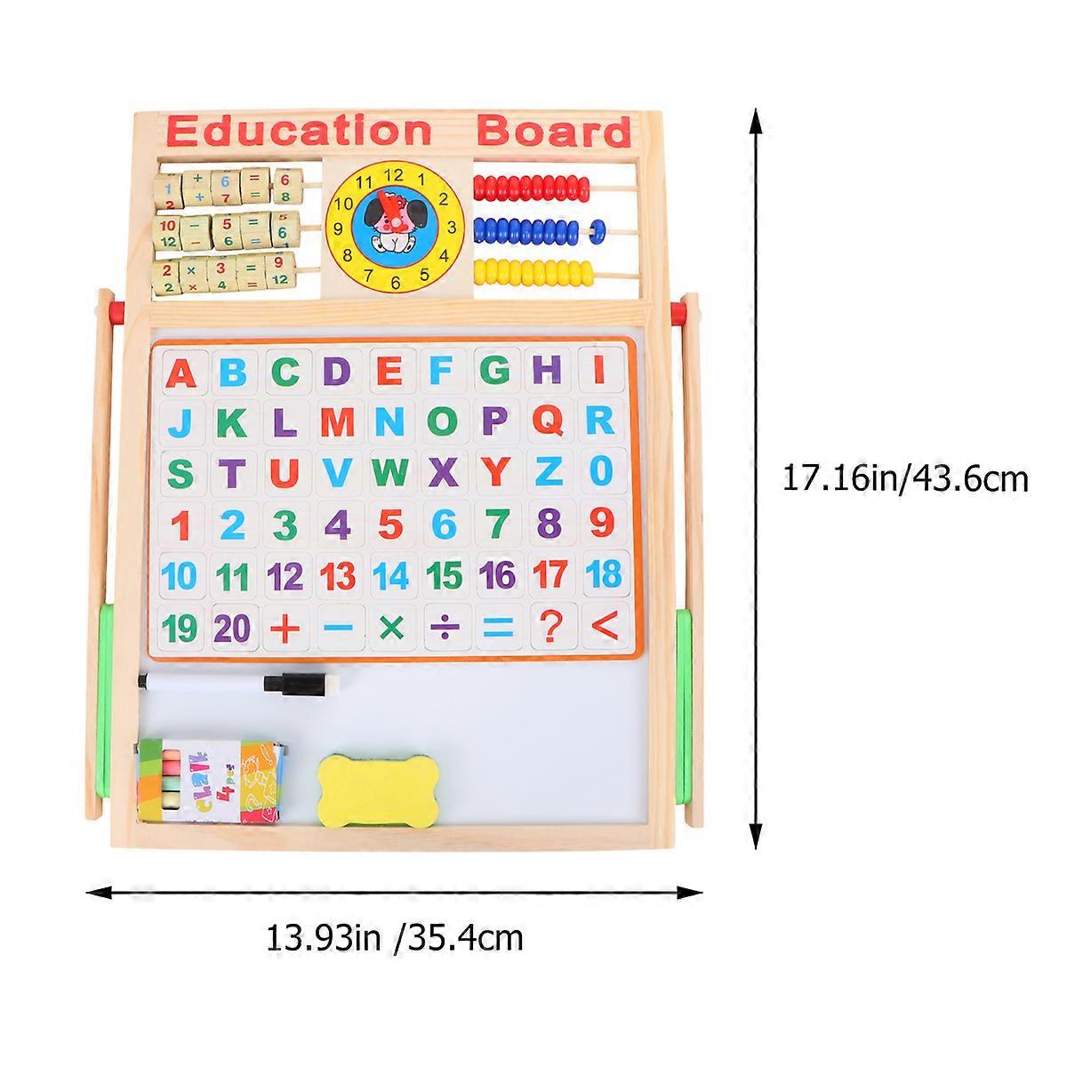 Message Board Multifunctional Magnetic Writing Board for 2Pcs Kids